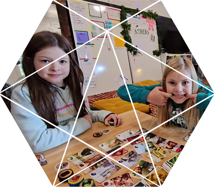 Elementary students at Forge Private School in Newberg